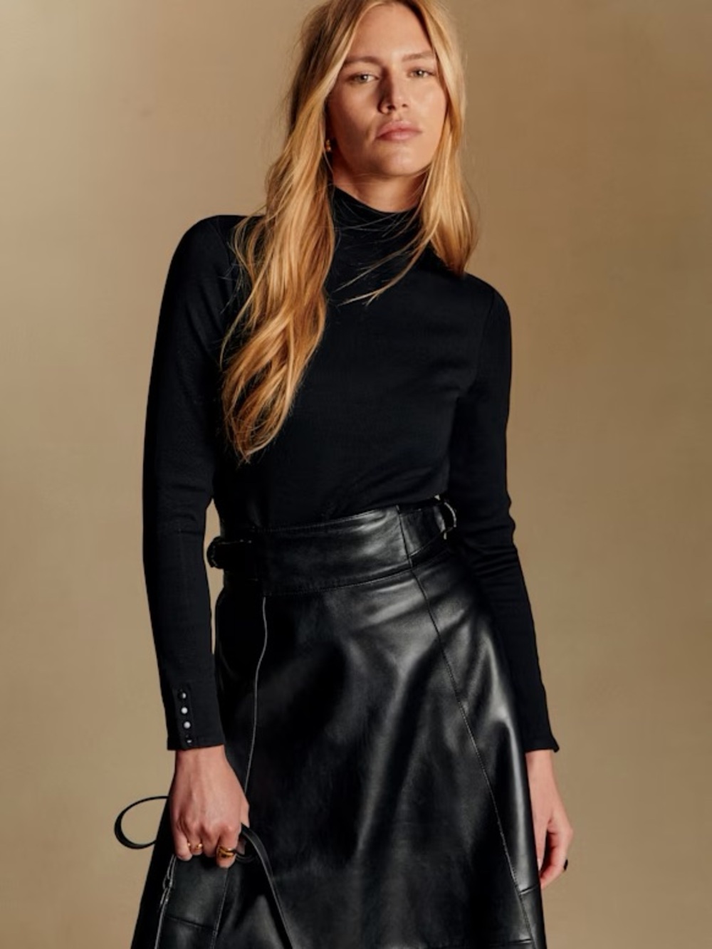 NWT Sézane Felix Jumper in Black Size S